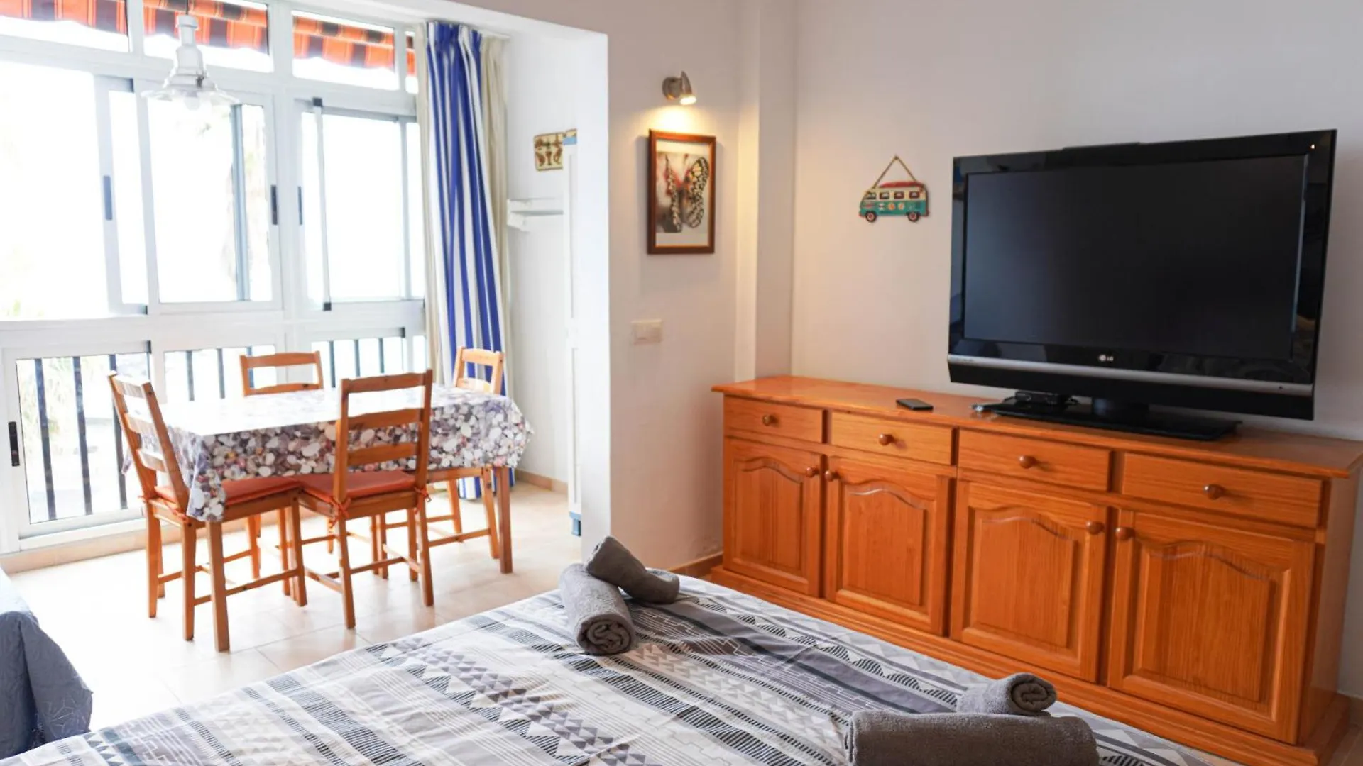 Charming Studio Apartment In Mesa Del Mar Tacoronte 0*,  Španělsko
